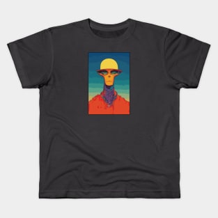 Intergalactic Traveler 003 Kids T-Shirt